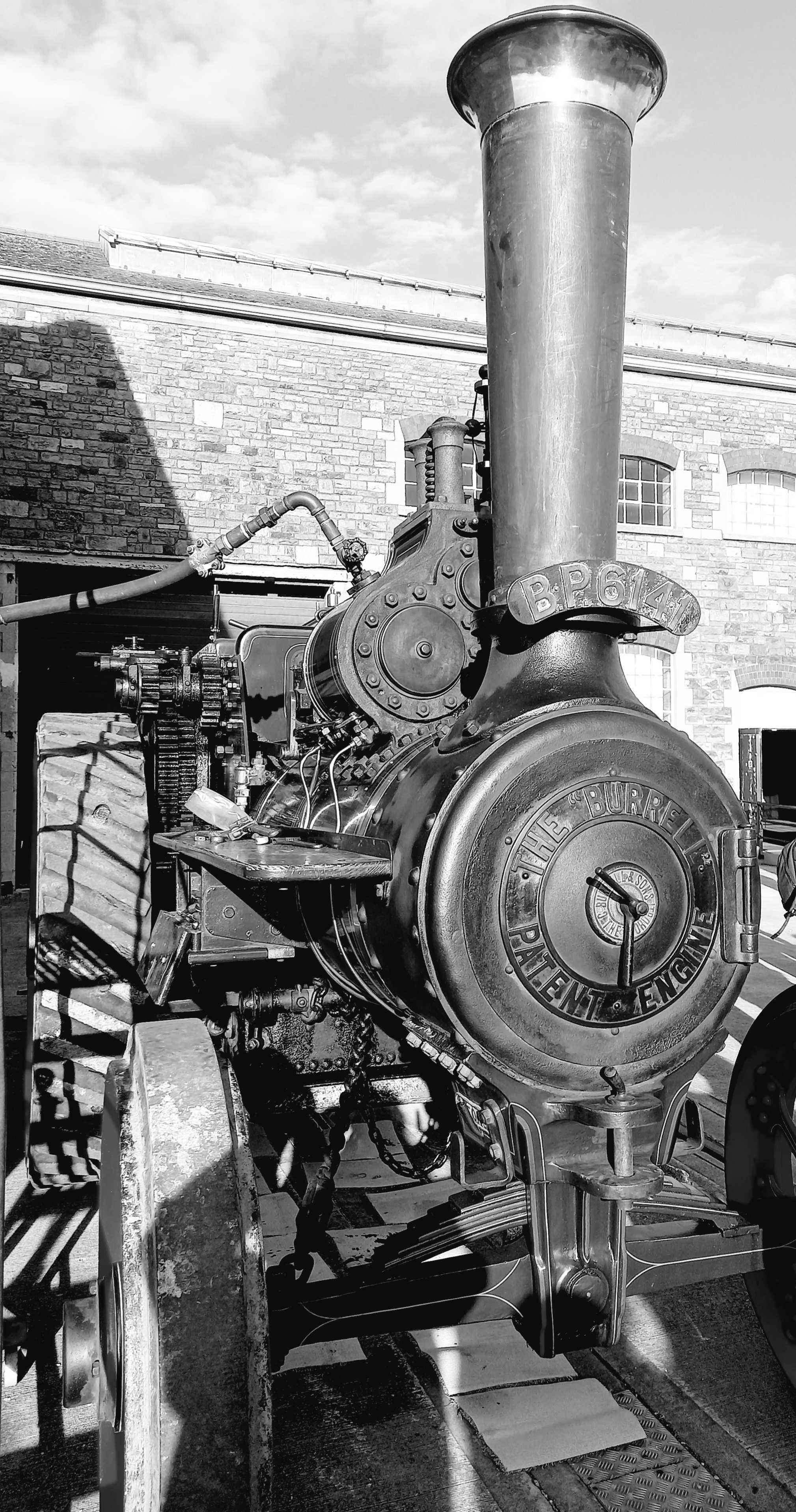 A boiler on wheels.